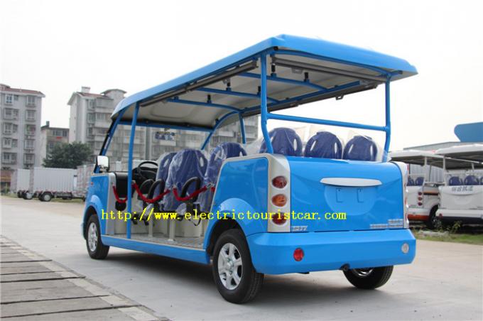 운동장 전기 여행자 차 가솔린 지붕 바람막이 유리를 가진 작은 근거리 왕복 버스 0