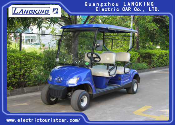중국 기술설계 플라스틱 몸 전기 골프 카트, Max.speed 24km/h 전기 클럽 차 협력 업체