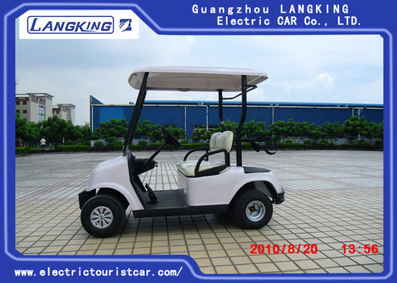 중국 2 좌석 백색 거리 법적인 전기 골프 카트 4 바퀴 드라이브 기동성 스쿠터 힘 3개 Kw 모터 협력 업체