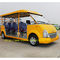 운동장 전기 여행자 차 가솔린 지붕 바람막이 유리를 가진 작은 근거리 왕복 버스 협력 업체