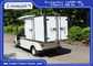 2명의 사람 스테인리스 화물 상자 650kg 48v 3kw DC 모터를 가진 백색 소형 전기 화물 트럭 협력 업체