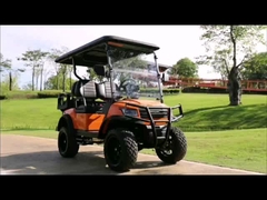 48V 배터리 좌측 운전 전기 셔틀 자동차 골프 코스 운송용 4석