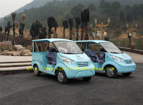 중국 파랑 5 여객 전기 여행자 차 공중 안전 경비를 위한 전기 골프 2 륜 마차 협력 업체