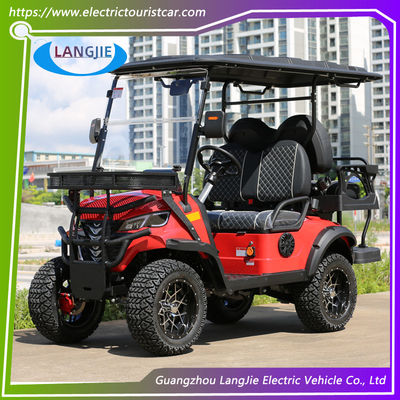 품질  4 Wheel Electric Golf Cart 4 Seats Resort Car AC Motor Electric Car Tour for Hotel 공장