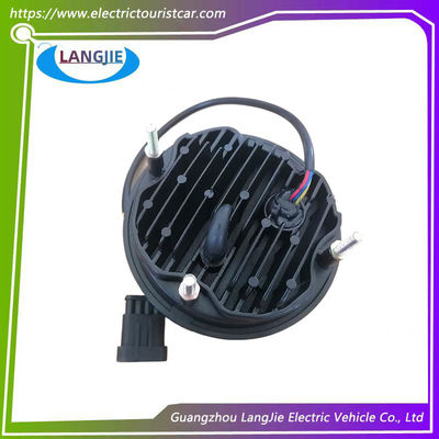 좋은 가격 블랙 라운드 헤드 LED 조명 전등 마셜 골프 카트 부품 온라인으로