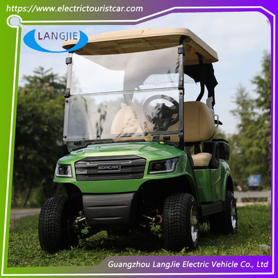 좋은 가격 2석 전기 골프 카트 AC 모터 무료 유지 보수 배터리 클럽 자동차 골프 코스 온라인으로