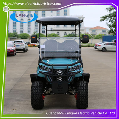 좋은 가격 맞춤형 6자리 골프 클럽 차 48v 배터리 사냥 전기 골프 카트 오프로드 온라인으로