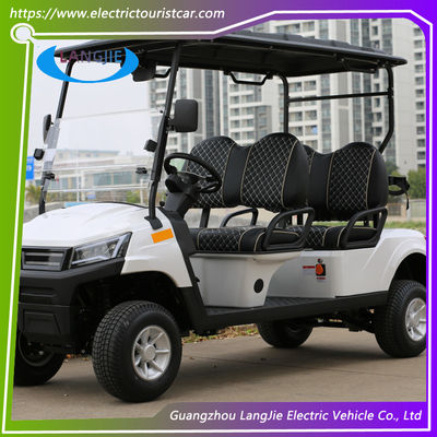 좋은 가격 Electric Golf Car With 10-Inch Display Q235 High-Strength Chassis And 40km/H Max Speed For Hunting And Tourist Areas 온라인으로