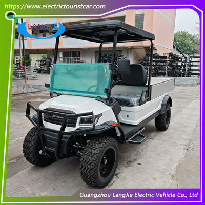 좋은 가격 흰색 2석 승객 전기 골프 카트 AC 모터 전기 화물 차량 주차용 온라인으로