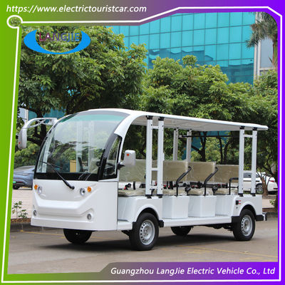좋은 가격 72V 7.5KW 대학 전기 관광차 11 좌석 배터리 6v * 12pcs 온라인으로