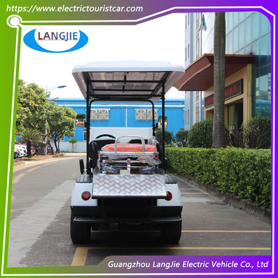 좋은 가격 2자리 + 1 침대 다자리 전기 구급차 48V AC 모터 주차용 온라인으로