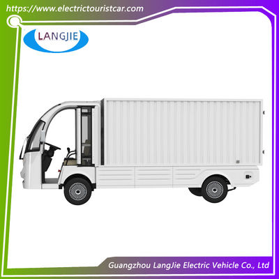 좋은 가격 2자리 화물 닫힌 상자 다기능 전기 유틸리티 카트 수하물 카트 온라인으로