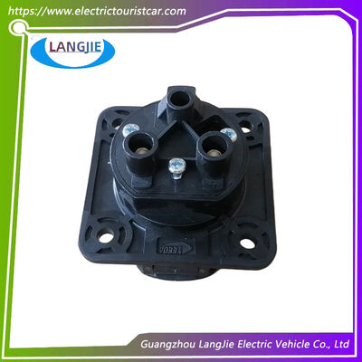 좋은 가격 전기 관광차 경비차 LVTONG 48V 정품 검은 충전소켓 온라인으로