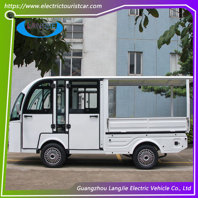 좋은 가격 커스터마이즈 된 컬러 전기 화물차 5 좌석 리조트용 48V / 5KW AC 모터 온라인으로
