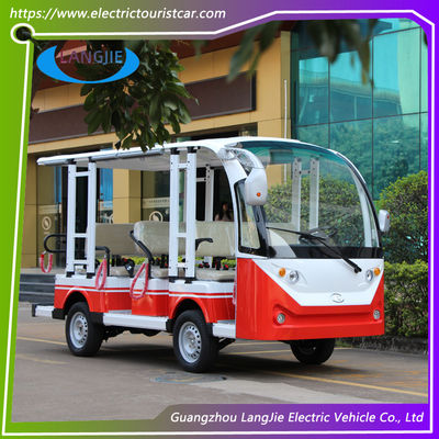 좋은 가격 공항용 의료함 구비 11인승 등반 능력 20% 전기 관광차 온라인으로