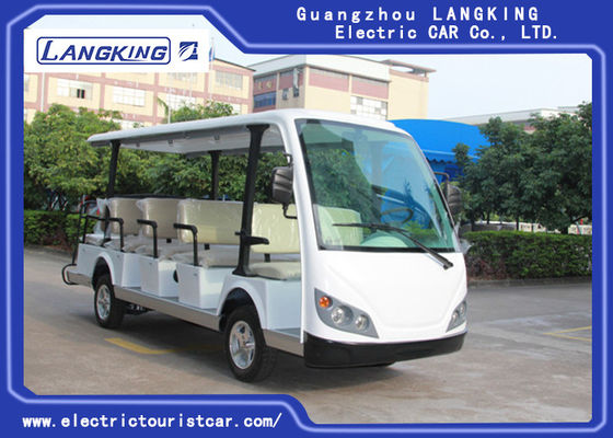 좋은 가격 14 Seater 전기 관광 버스, 72v 전시회를 위한 전기 셔틀 차 온라인으로