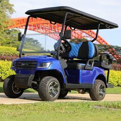 좋은 가격 48V Battery Operated Luxury 4 Seaters Electric Golf Cart With 80-100km Range 온라인으로