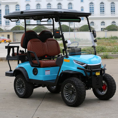 좋은 가격 4 Seats Electric Golf Cart With Camouflage Color Aluminium Frame And Hydraulic Brake For Tourist Areas 온라인으로