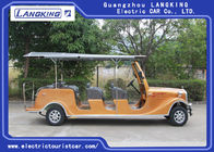 8seats Passenger 48V Battery 4KW Motor Electric Vintage Cars For Large Park Resort