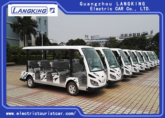 좋은 가격 백색 색깔 11 Seater를 가진 전기 왕복 차량 0의 오염 긴 서비스 온라인으로