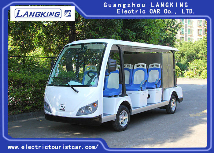 11 Passenger Electric Sightseeing Bus / Tourist Coach For Musement Park , Garden
