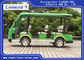 8 Seater 녹색 전기 여행자 차 소형 관광 버스 18% 상승 능력 협력 업체
