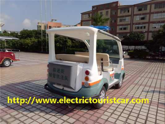 전기 순찰차 /Golf는 4 여객 공항/학교를 위한 연약한 좌석 48V/3KW DC 모터를 짐마차로 나릅니다