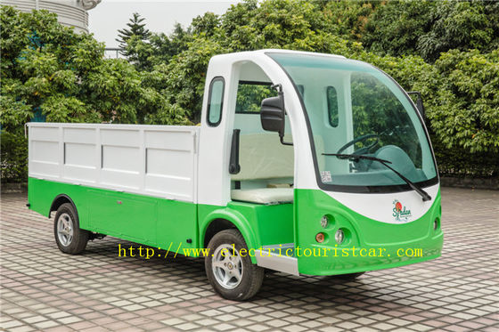 2자리 전기 수하물 카트 호텔용 AC 모터 48v/5kw 인위 가죽 좌석과 스폰지
