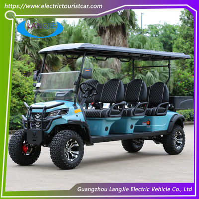24km/H 6 Seater 전차, 물통 Y065를 가진 전기 클럽 골프 카트 48V/3KW