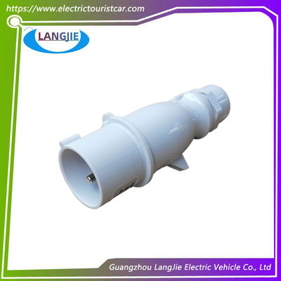 마셜 골프 카트 Y-20 013A 화이트 플러그 커넥터 부품
