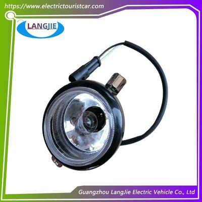 헤드라이트 조명 12V LED 백색 빛 검은 골프 카트 부품