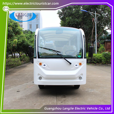 72V 7.5KW AC 모터 전기 시티 버스 14명 전기 셔틀 밴 최대 속도 30 Km/h