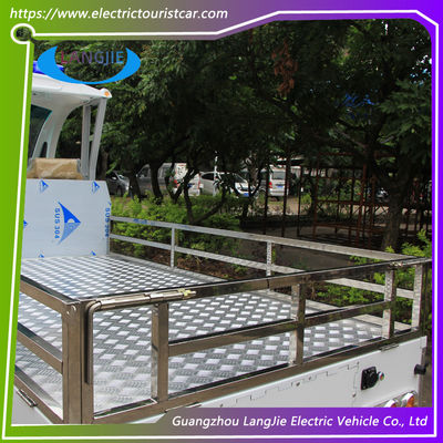 2 승객 골프 음식 카트 900kg 로딩 AC 모터 전기 화물차 공장