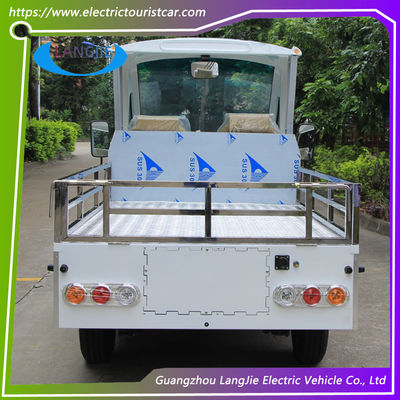900KGS 전기 가구 카트 2 좌석 전기 밴 AC 모터 48V 5KW 호텔 부기 차