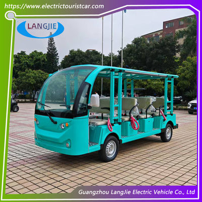 7.5kW AC 모터 11 좌석 전기 여행자 자동차 최대 속도 30km/h 공공 지역 운송