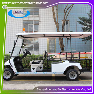 전기 구급차 2 좌석 + 1 침대 공항 주차장용 48V / 5KW AC 모터