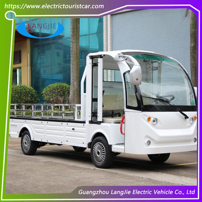 72V 7.5KW AC 모터 전기 가구 카트 화물 상자와 2 좌석 골프 카트 호텔용 흰색