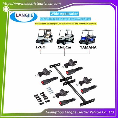 4자리 EZGO TXT 좌석 안전 벨트 띠 키트 4륜 골프 카트