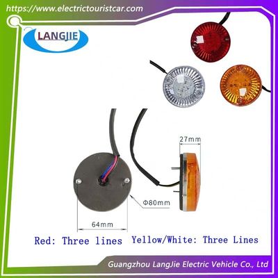 8cm LED 뒤집기 뒷등을 가진 마셜 전기 관광 및 순찰 차량