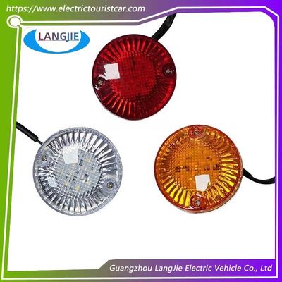 좋은 가격 라운드 라이트 8cm LED 12V 브레이크 라이트 마셜 전기 관광 및 순찰 자동차 부품 온라인으로