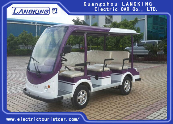 소파 의자 전기 관광객과 가진 FR 제동용 원통 8 Seater 전기 관광 버스