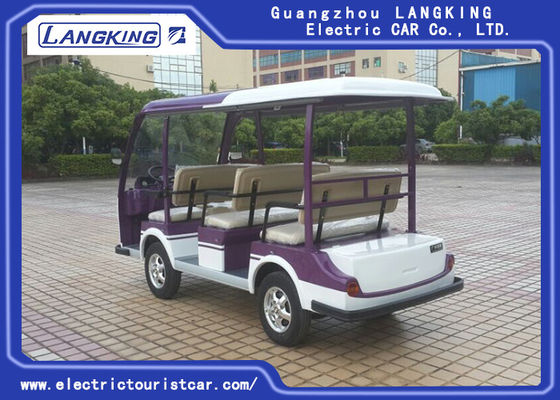 소파 의자 전기 관광객과 가진 FR 제동용 원통 8 Seater 전기 관광 버스