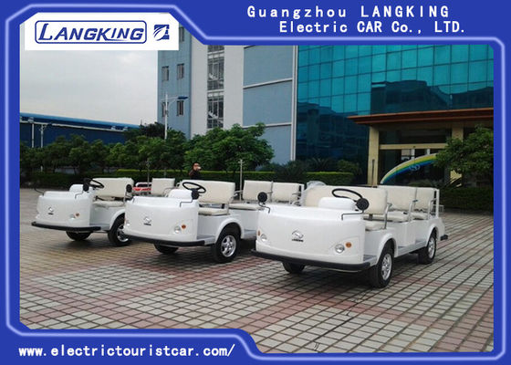 공항 전기 구급차 차, 지붕 없는 4 Seater 전차 하나 침대