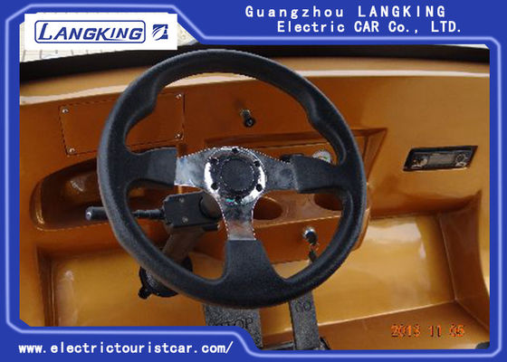 안전 응접 4KW DC 모터를 위한 6개의 Seater 순수한 전기 근거리 왕복 버스