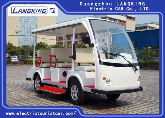 관광객을 위한 관광 배터리 전원을 사용하는 전기 셔틀 차 수송 Bus8 Seaters