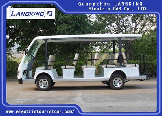 14 Seater 전기 관광 버스, 72v 전시회를 위한 전기 셔틀 차
