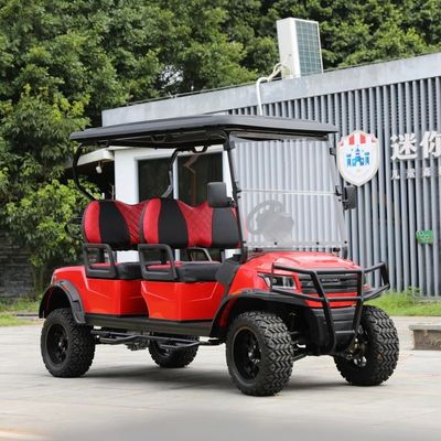 좋은 가격 48V 4인승 전기 골프 카트, 시속 30km, 골프 코스용 5KW AC 모터 online