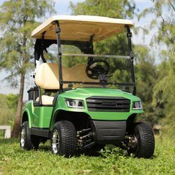 좋은 가격 2 Seats Electric Golf Cart 48V Battery 30% Gradeability And AC Motor For Golf Courses online