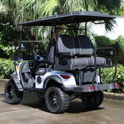좋은 가격 Electric Golf Cart with 14-inch Off-road Tires Q235 High-strength Chassis and 10-inch Multimedia Display 온라인으로