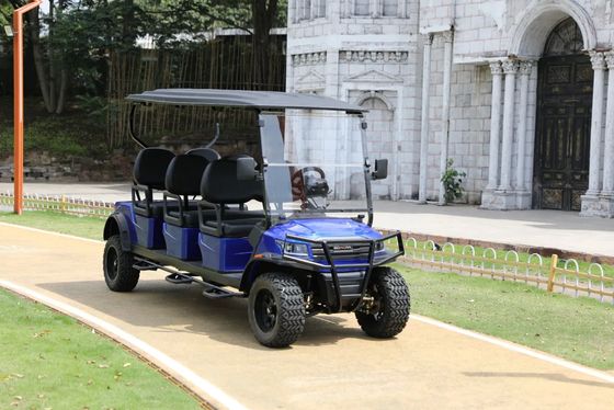 48V Electric Golf Cart with 70-80km Range 18-40km/h Max Speed and 510kg Max Loading for Golf Courses and Tourist Resorts